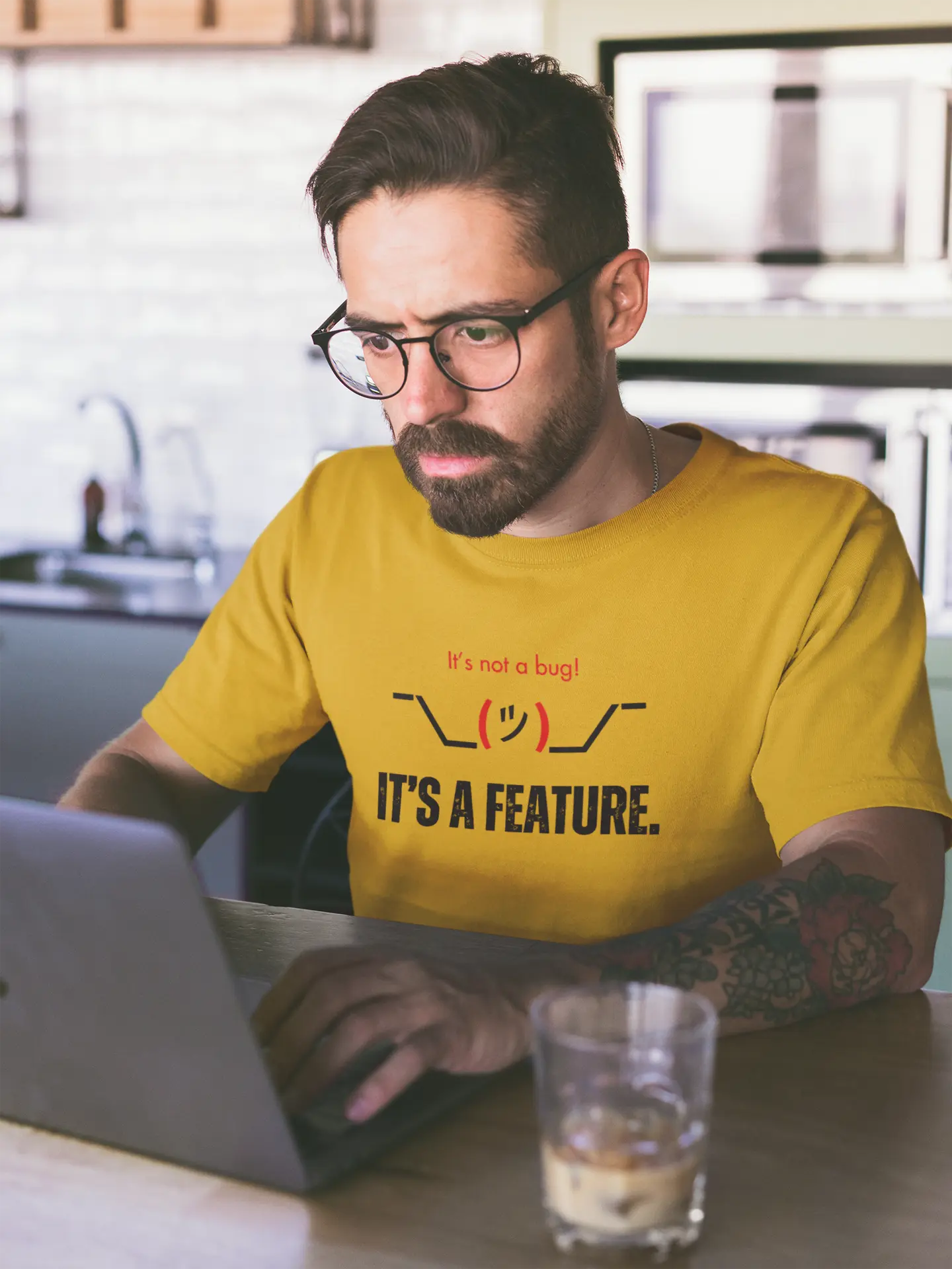 It's not a bug! It's a feature! - Unisex Classic T-Shirt DevHero India