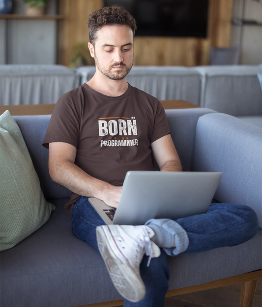 Born to be a Programmer Unisex T-Shirt DevHero India