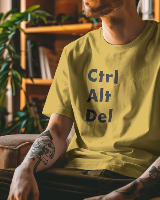 Ctrl Alt Del - Unisex Classic T-Shirt for developers DevHero India