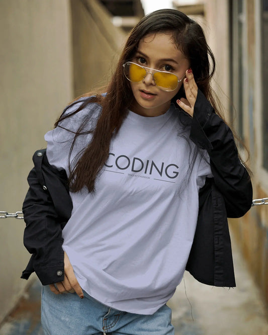 Coding Since Childhood - Unisex Coding T-Shirt for developers DevHero India