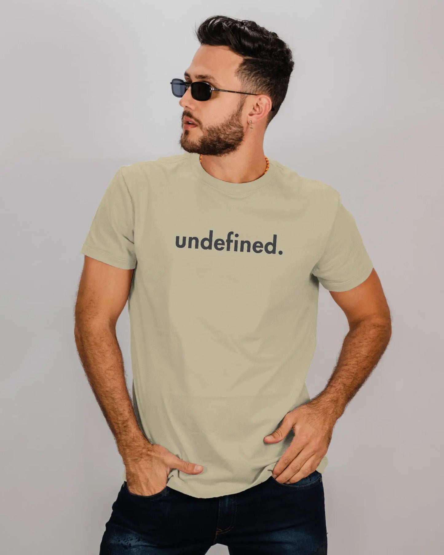 Undefined - Unisex Round Neck T-shirt for developers DevHero India