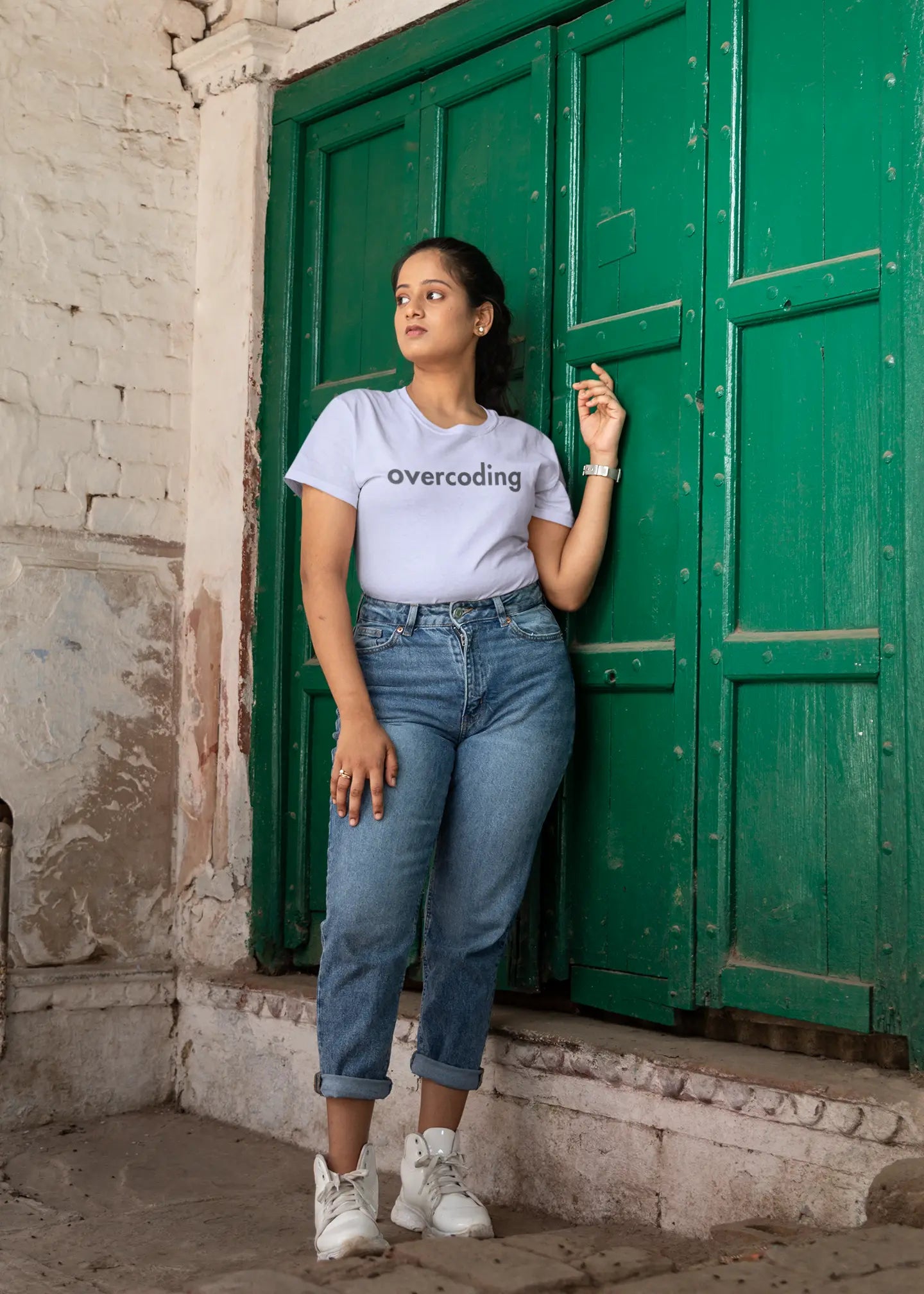 Overcoding - Unisex Coding T-Shirt for developers DevHero India