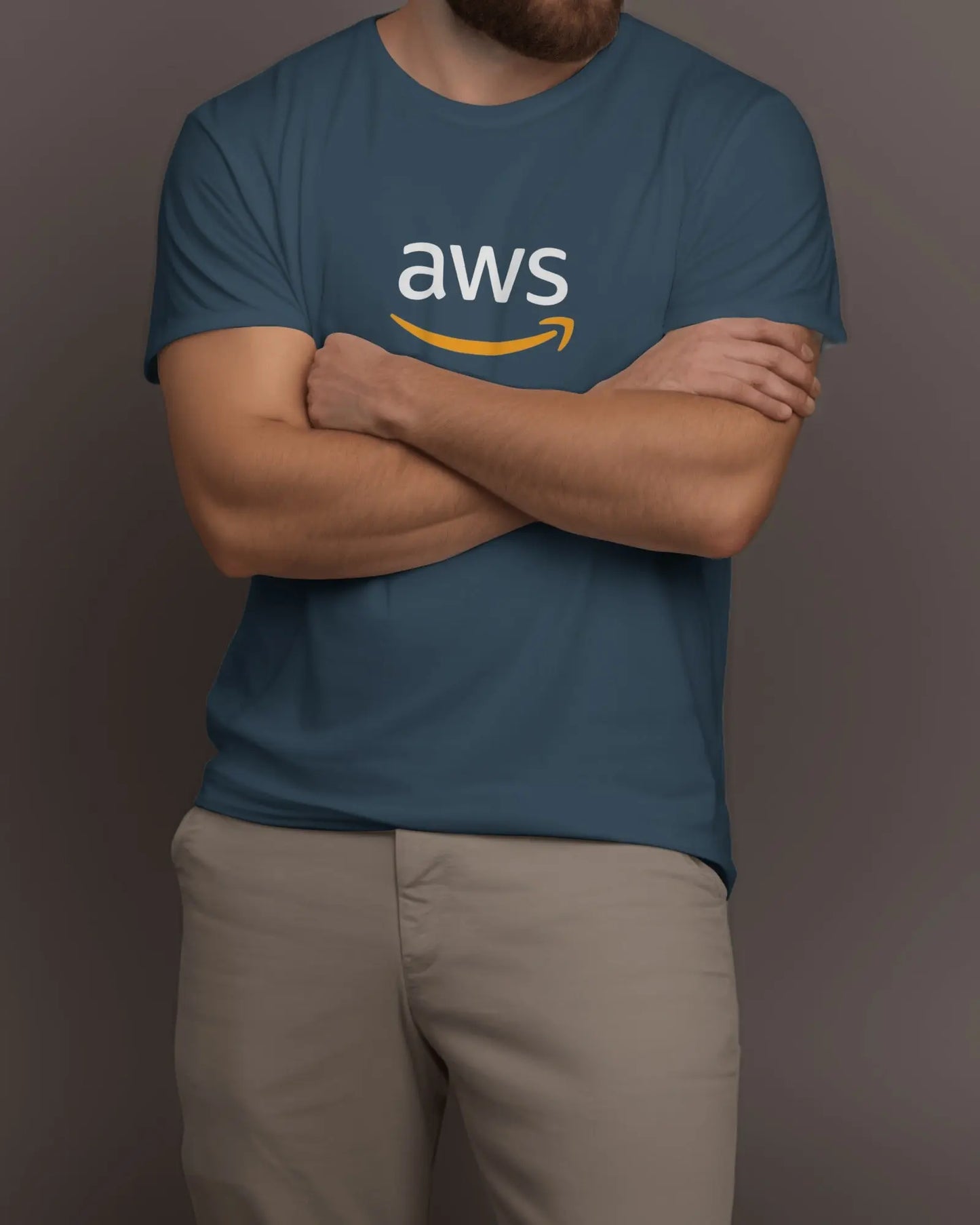Amazon Web Services (AWS) – Programmer, Coding, Computer Science TShirt DevHero India