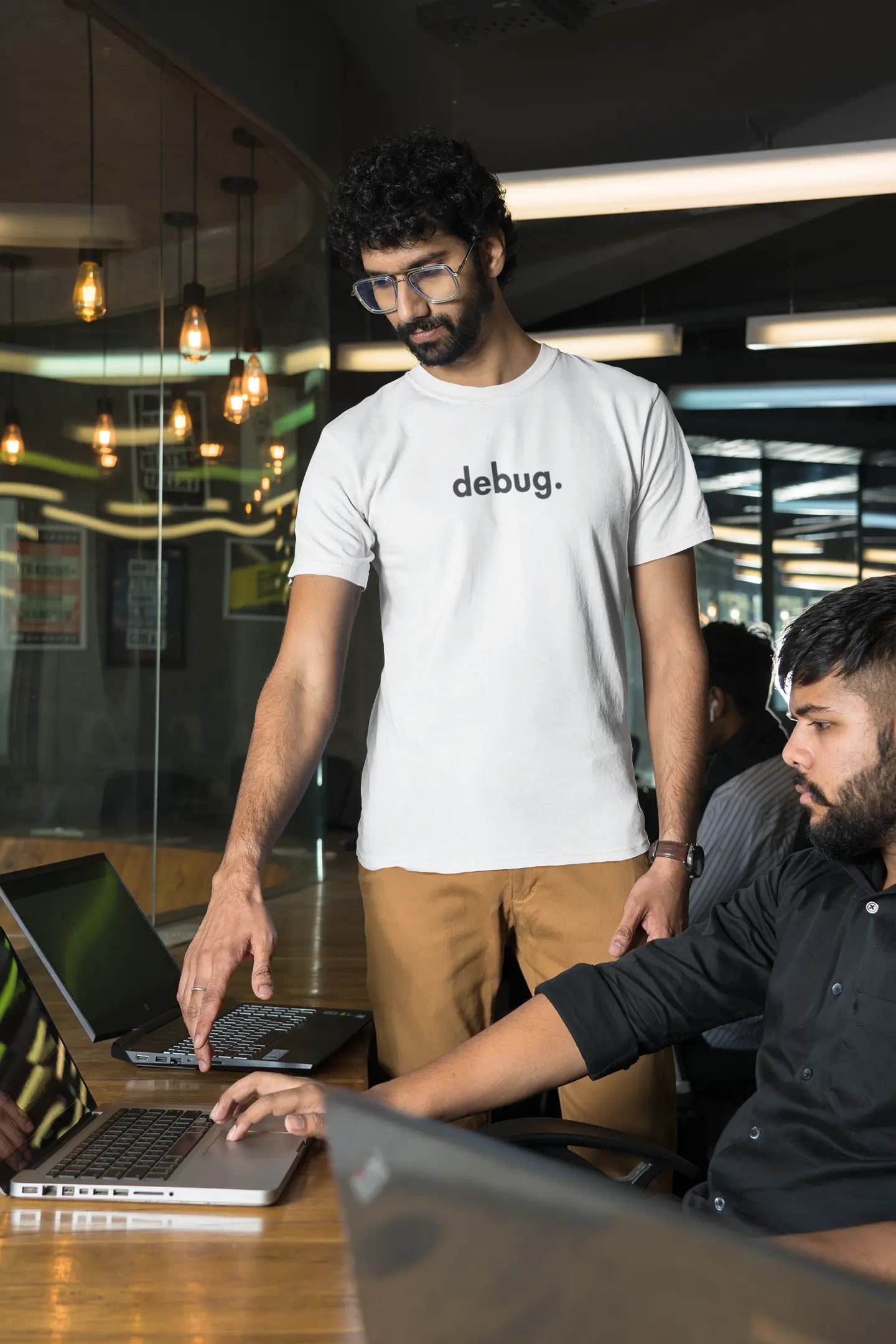 Debug - Unisex Classic Round Neck T-Shirt DevHero India