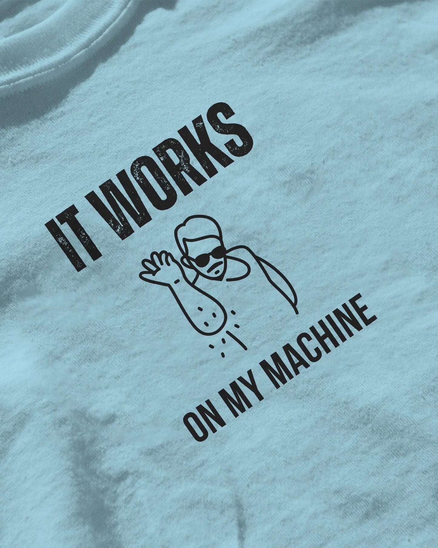 It Works On My Machine - Unisex Coding T-Shirt for developers DevHero India