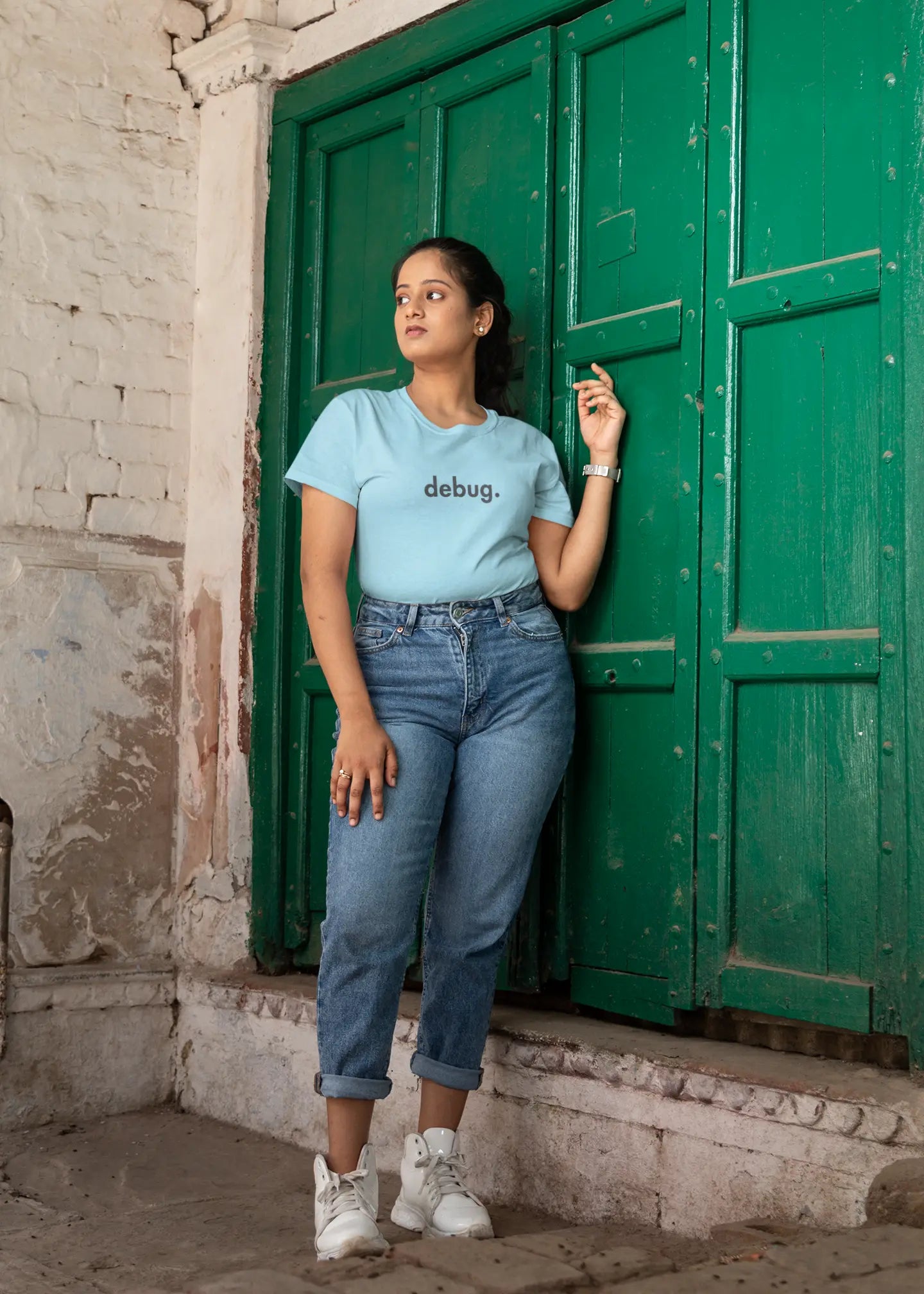 Debug - Unisex Classic Round Neck T-Shirt DevHero India