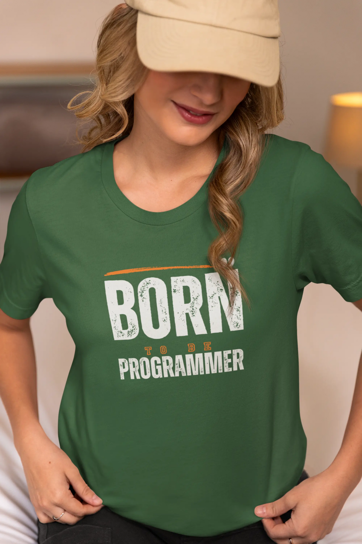 Born to be a Programmer Unisex T-Shirt DevHero India