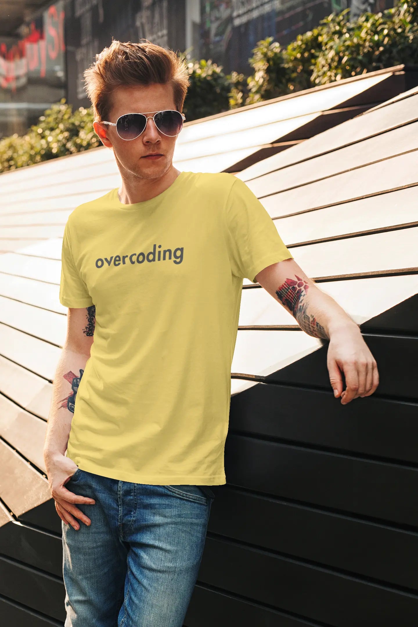 Overcoding - Unisex Coding T-Shirt for developers DevHero India