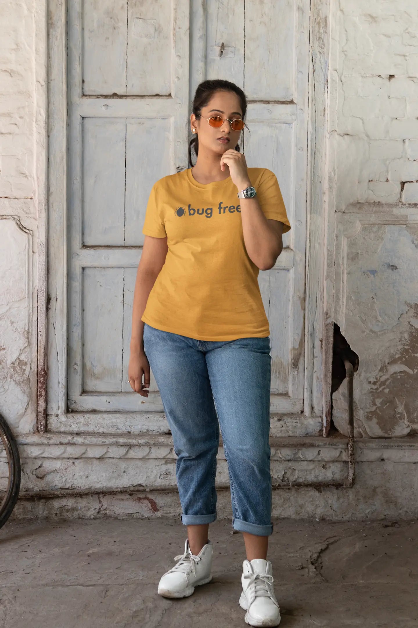Bug Free - Unisex Coding T-Shirt for developers DevHero India