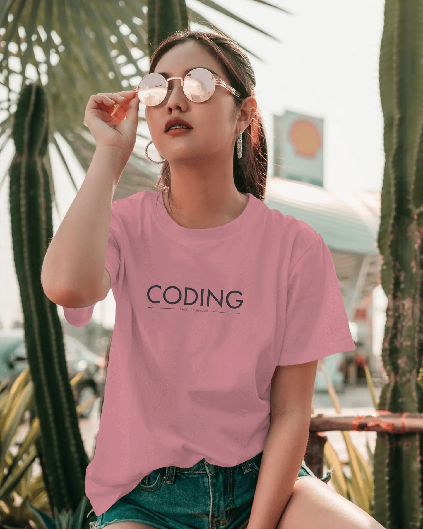 Coding Since Childhood - Unisex Coding T-Shirt for developers DevHero India