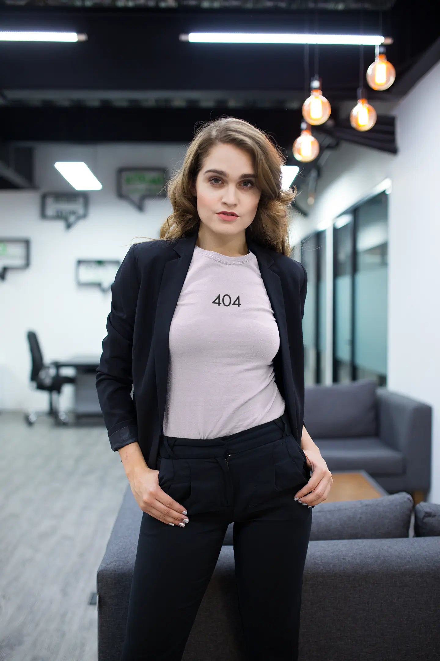 404 Black! - Unisex Classic T-Shirt DevHero India