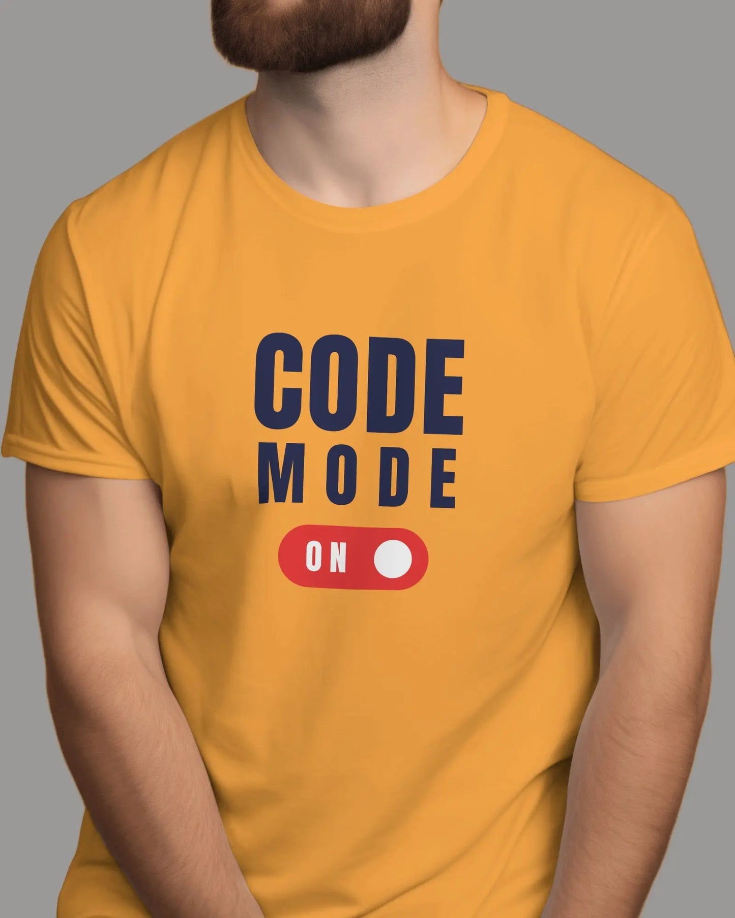 Code Mode On Unisex T-Shirt DevHero India