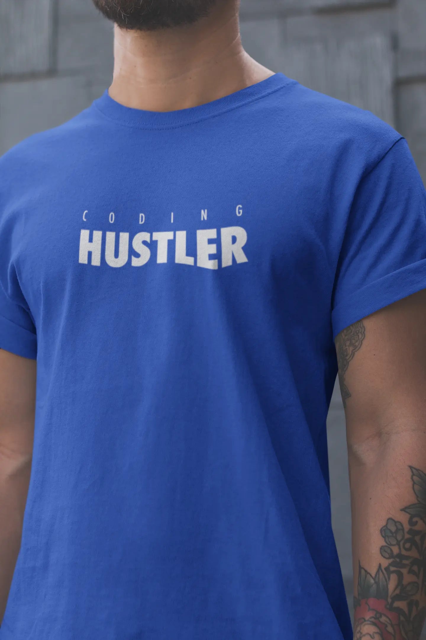 Coding Hustler Unisex T-Shirt - Show Your Coding Spirit DevHero India