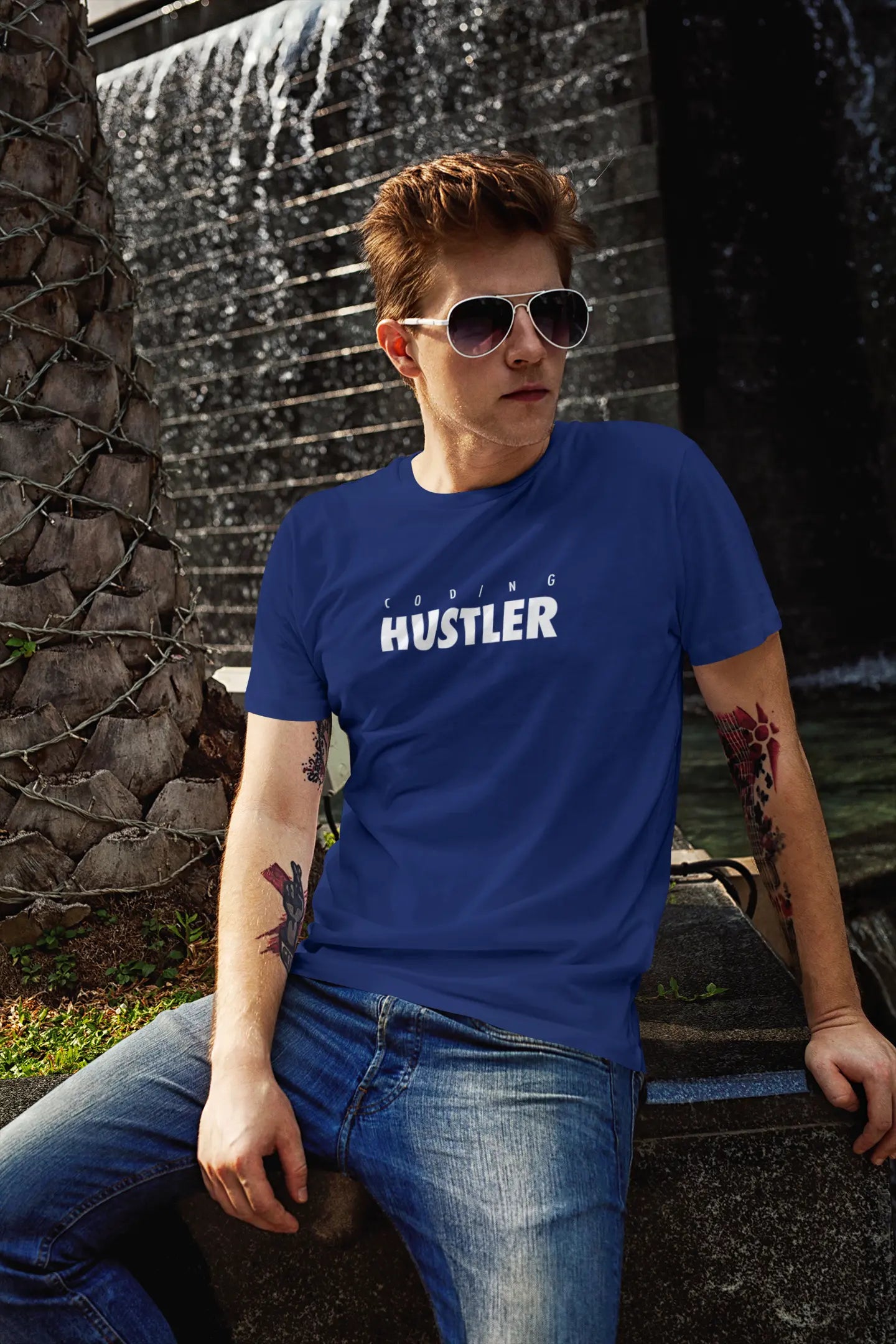 Coding Hustler Unisex T-Shirt - Show Your Coding Spirit DevHero India