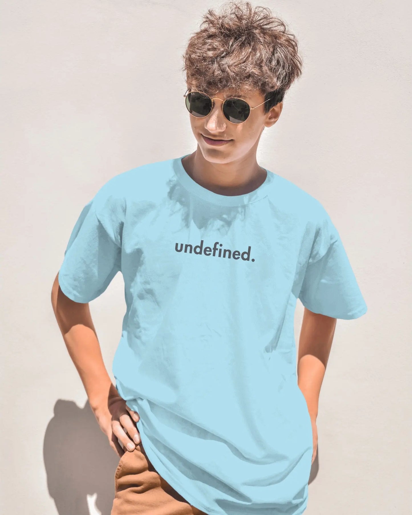 Undefined - Unisex Round Neck T-shirt for developers DevHero India