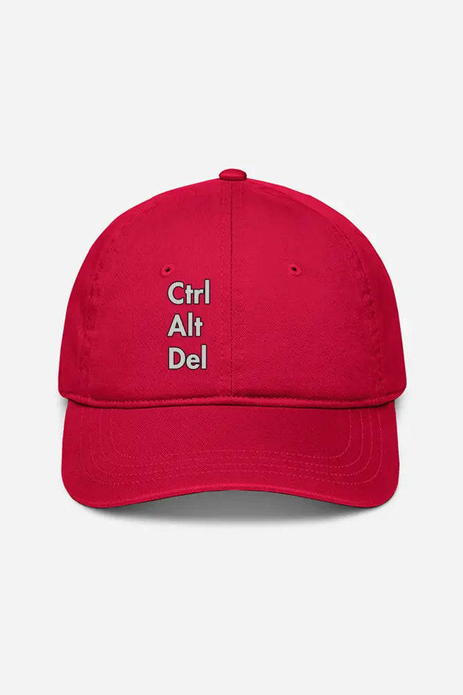 Ctrl+Alt+Del - Baseball Cap for the coders (Unisex) DevHero India