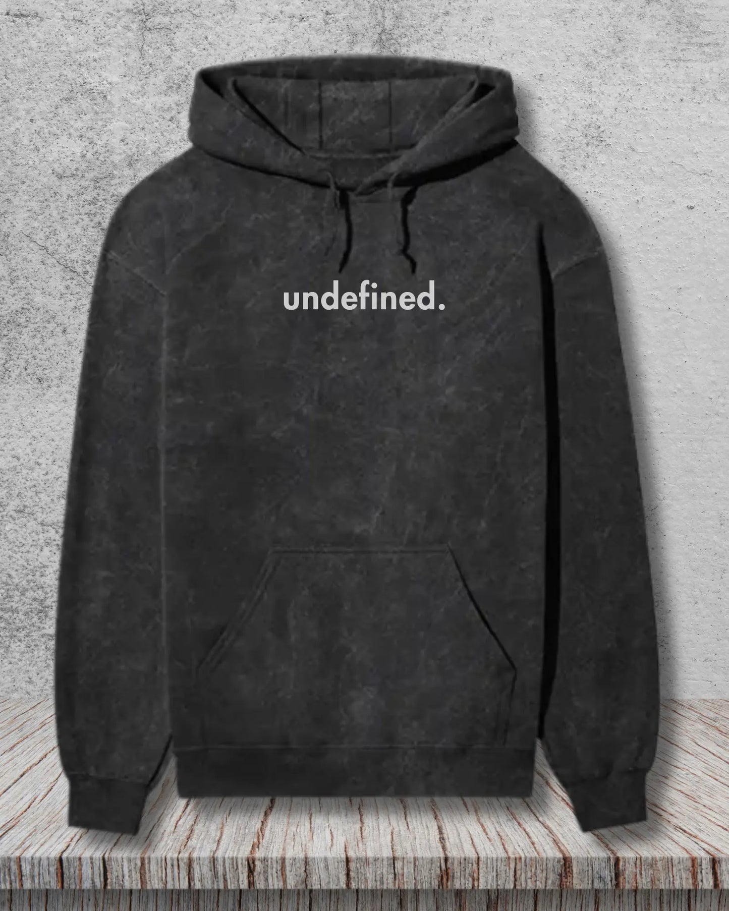 Undefined Acid Wash Hoodie - Iconic Coding Geek Hoodie by DevHero DevHero India