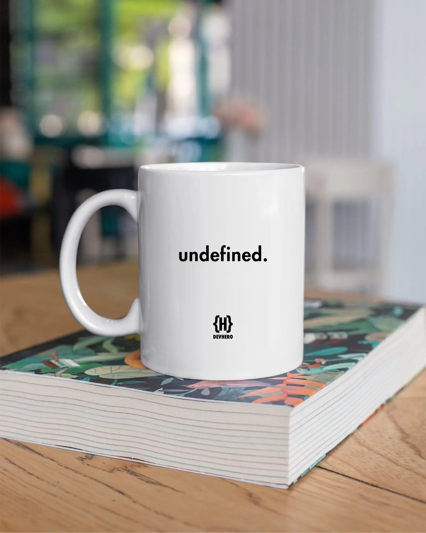 Undefined - DevHero White Coffee Mug | Ceramic Coffee Mug for coders (11oz) DevHero India