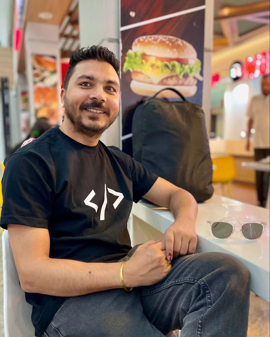 Autonomous Coder Black Unisex T-Shirt - Sleek and Comfortable for Coders DevHero India