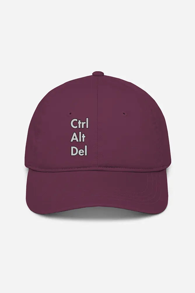 Ctrl+Alt+Del - Baseball Cap for the coders (Unisex) DevHero India