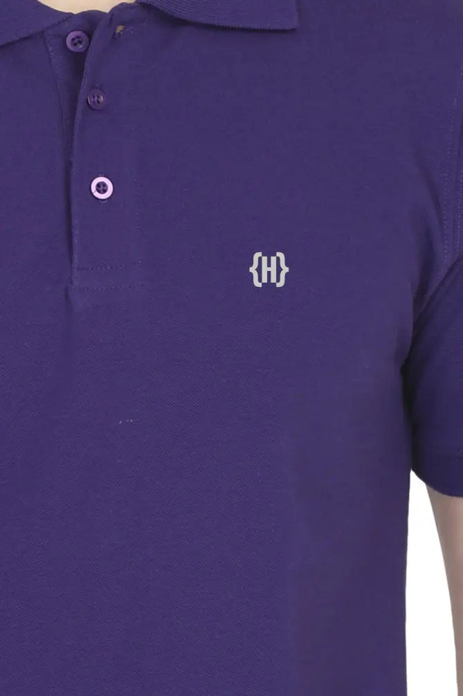 Unisex DevHero Official Polo Half Sleeve T-shirt DevHero India