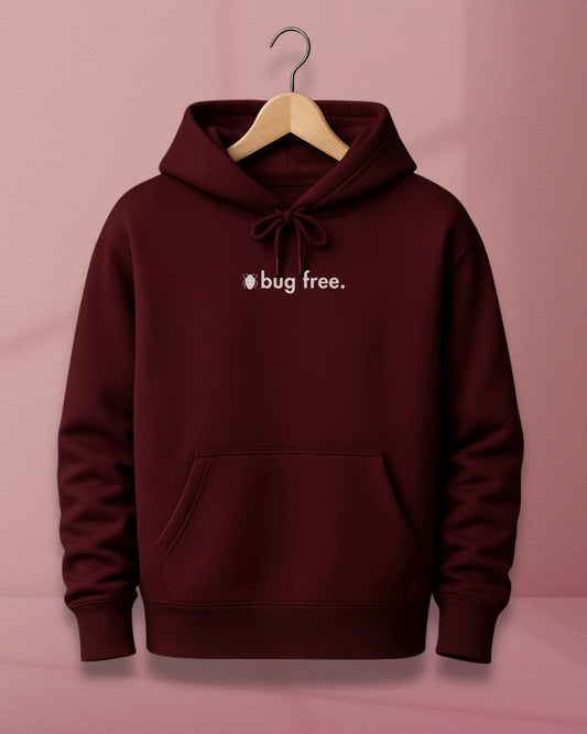 Bug-Free Oversized Hoodie - 400 GSM | Clean Code, Clean Style Coding Hoodie
