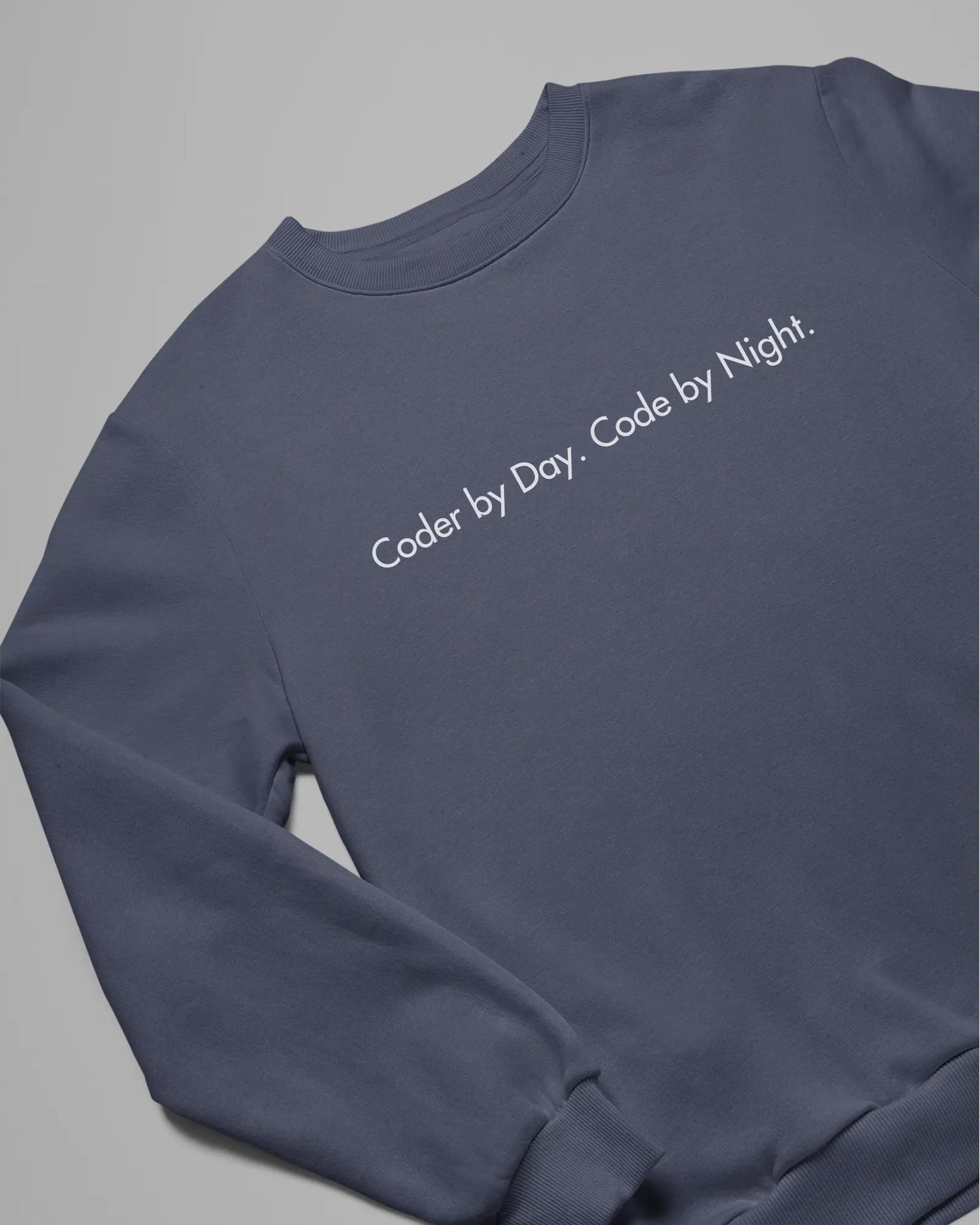 Coder by Day Code by Night - Unisex Sweatshirt for the developers DevHero India
