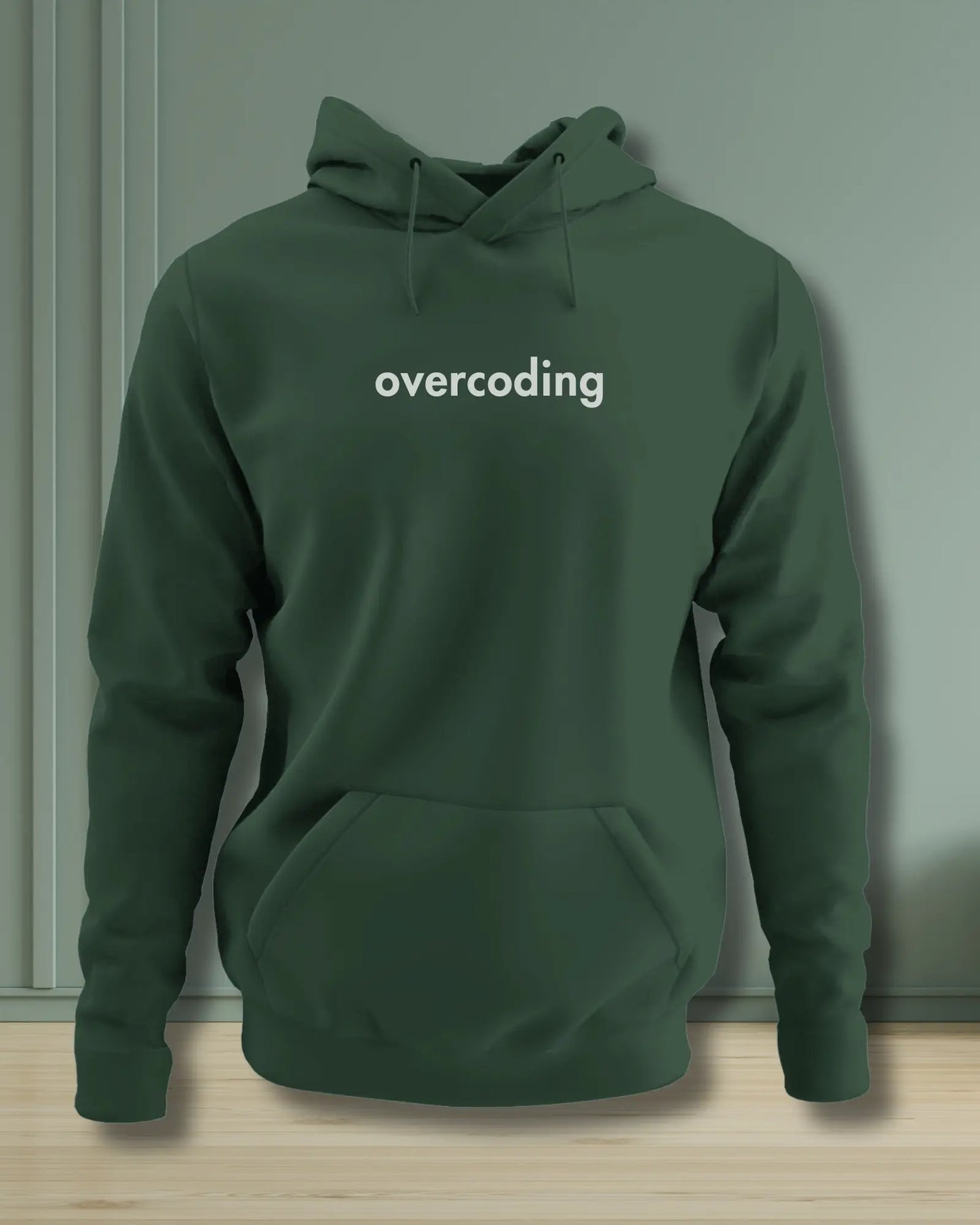 Overcoding - Comfortable Coding Hoodie for Programmers by DevHero DevHero India