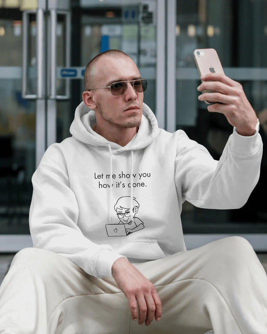 Let Me Show You How It’s Done – Heavy Hoodie for Confident Coders