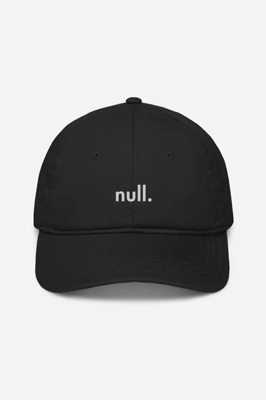 NULL Baseball Cap for the coders (Unisex) DevHero India