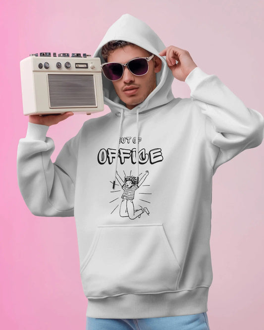 Out of Office Oversized Coding Hoodie for Developers | 400 GSM | DevHero India