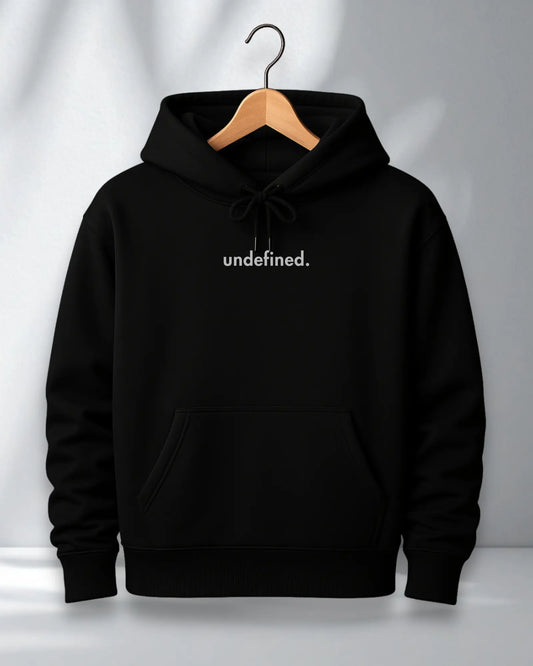 Undefined - Coding Geek Hoodie by DevHero | 400 GSM Unisex Oversized Hoodie