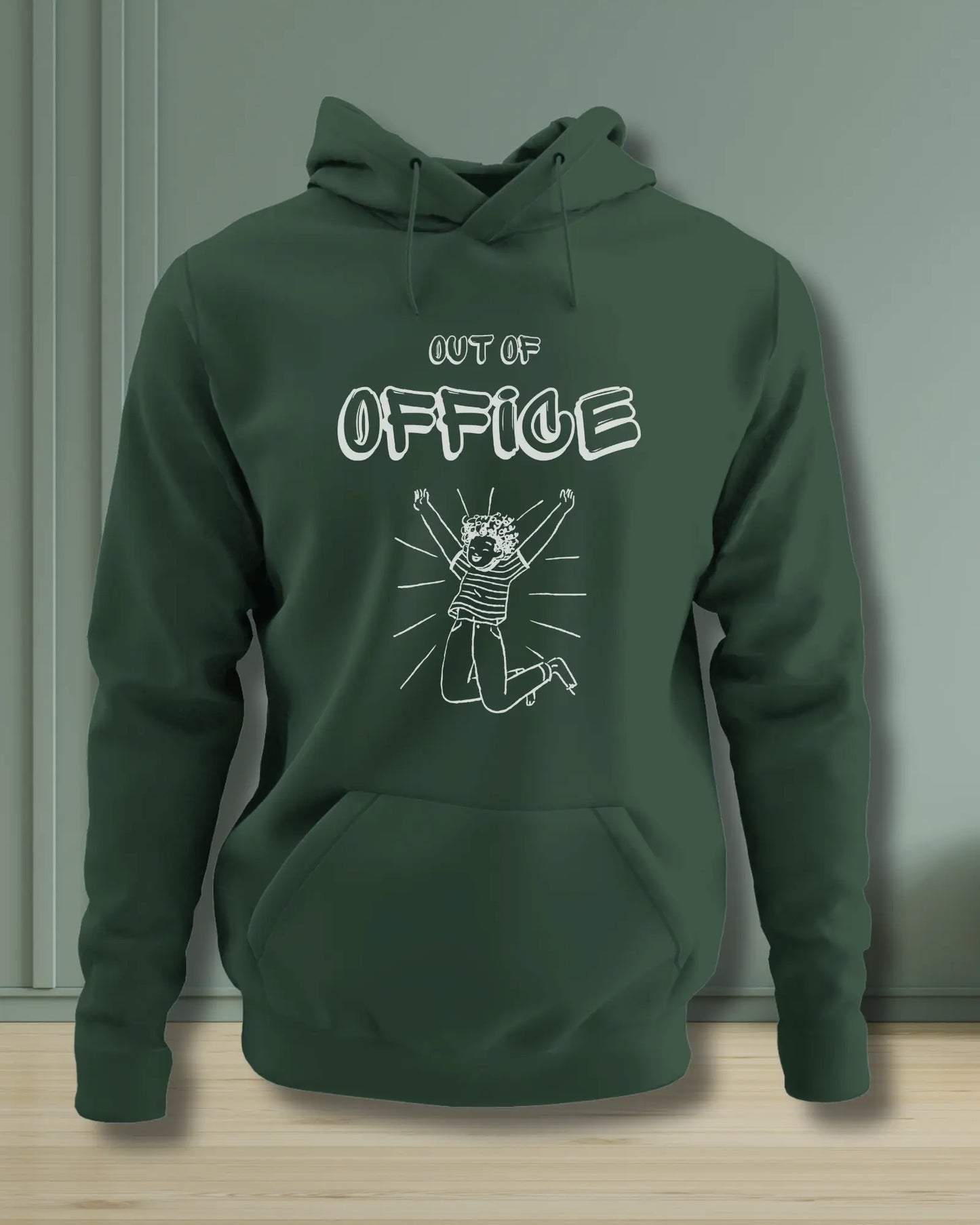 Out of Office (White) - Relax in Style with DevHero’s Coding Hoodies for Programmers DevHero India