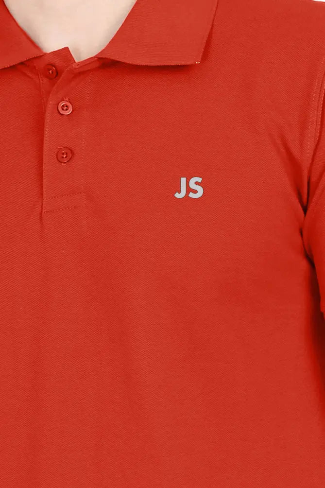 JS Unisex Polo Half Sleeve T-shirt DevHero India