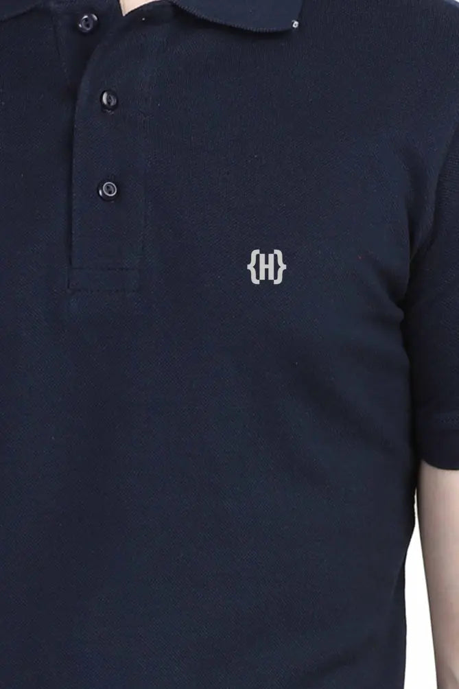 Unisex DevHero Official Polo Half Sleeve T-shirt DevHero India