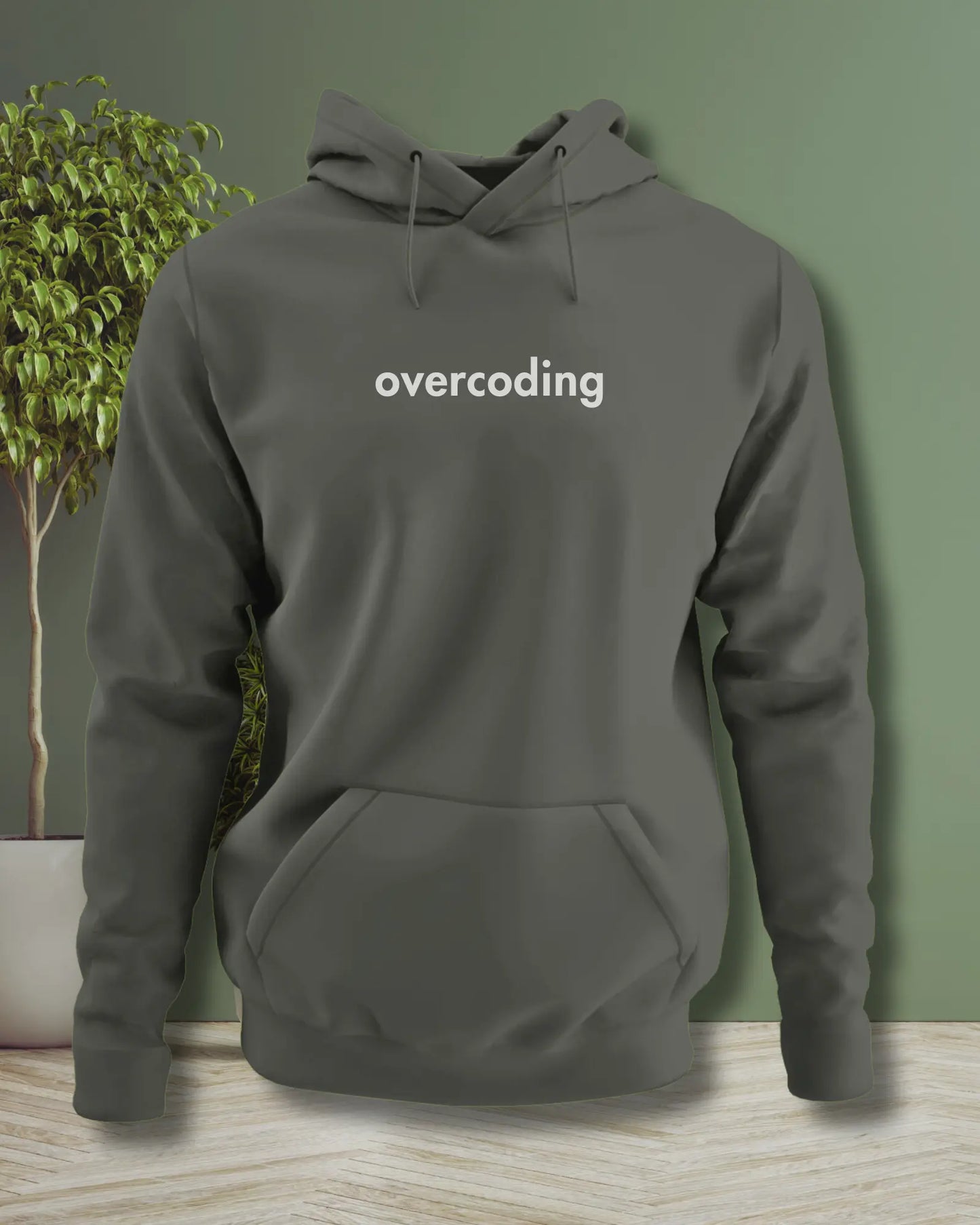 Overcoding - Comfortable Coding Hoodie for Programmers by DevHero DevHero India