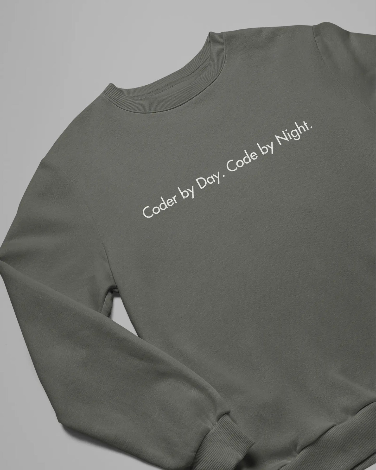 Coder by Day Code by Night - Unisex Sweatshirt for the developers DevHero India
