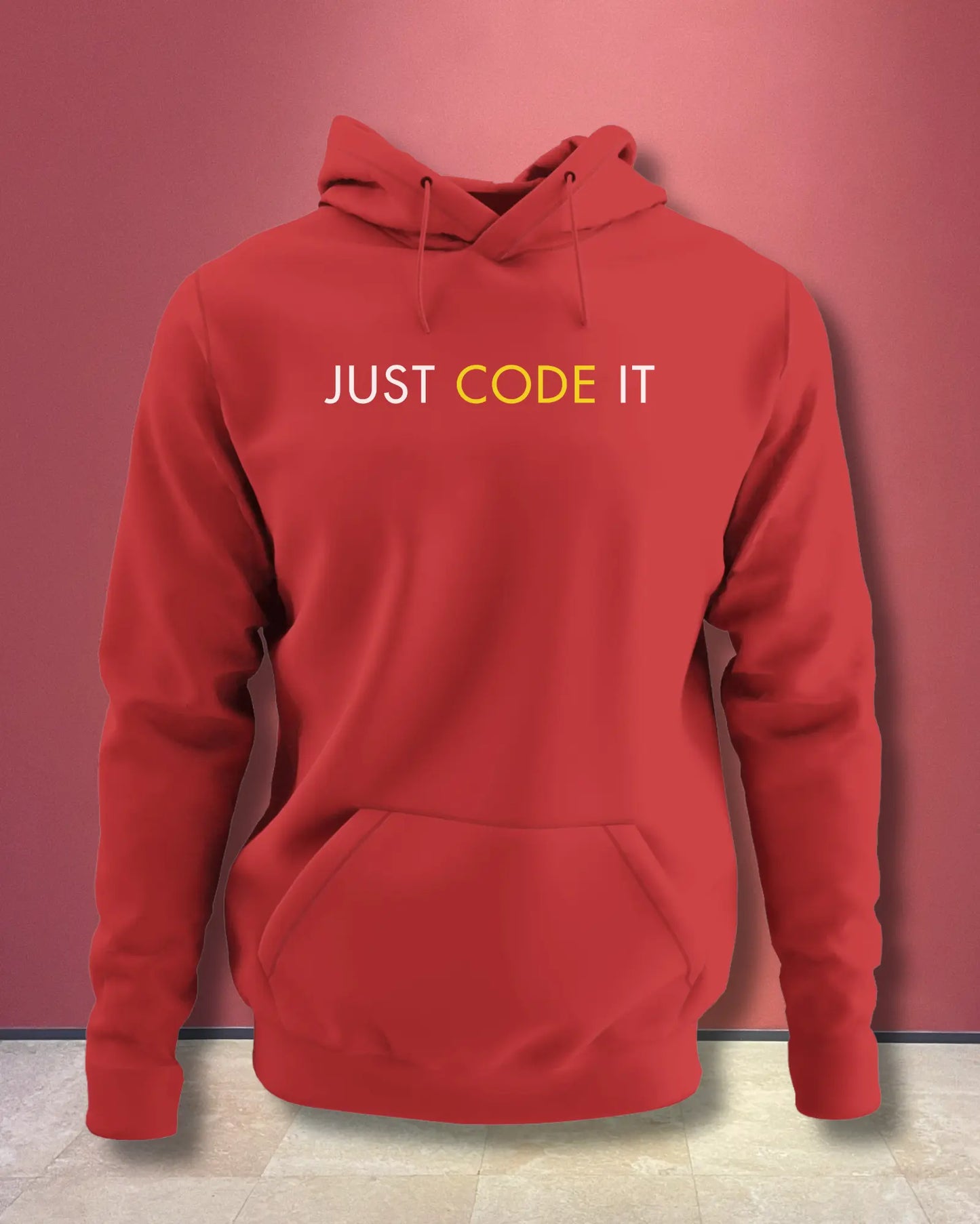 Just Code It - Effortless Style in a Coding Geek Hoodie by DevHero DevHero India