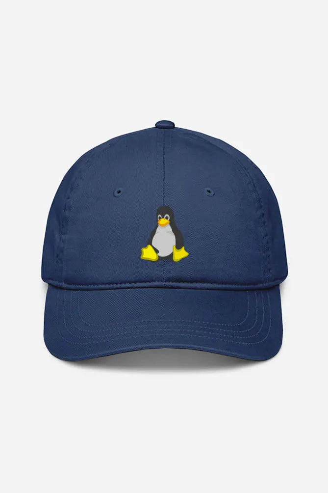 Linux Tux Penguin Baseball Cap for the coders (Unisex), Linux Cap DevHero India