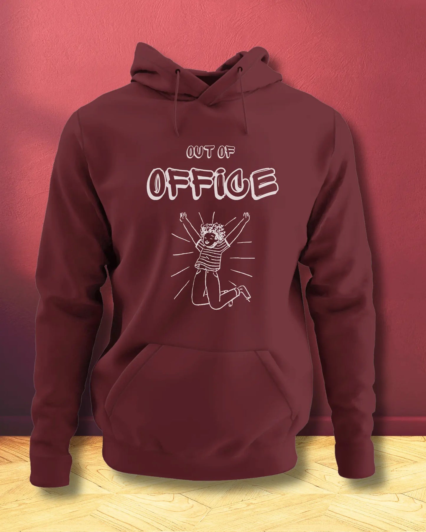 Out of Office (White) - Relax in Style with DevHero’s Coding Hoodies for Programmers DevHero India