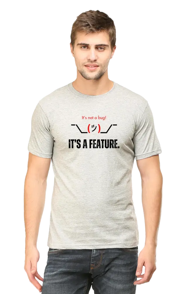 It's not a bug! It's a feature! - Unisex Classic T-Shirt DevHero India