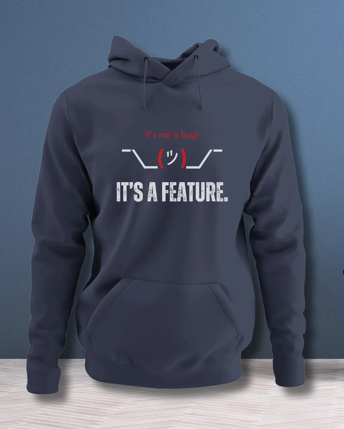 It’s Not a Bug, It’s a Feature - Humor Meets Style in This Coding Hoodie for Programmers DevHero India