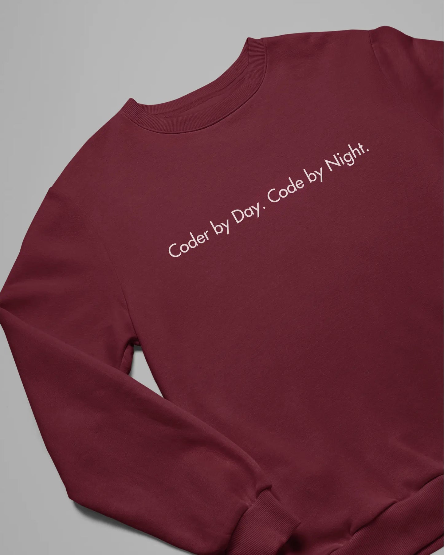 Coder by Day Code by Night - Unisex Sweatshirt for the developers DevHero India