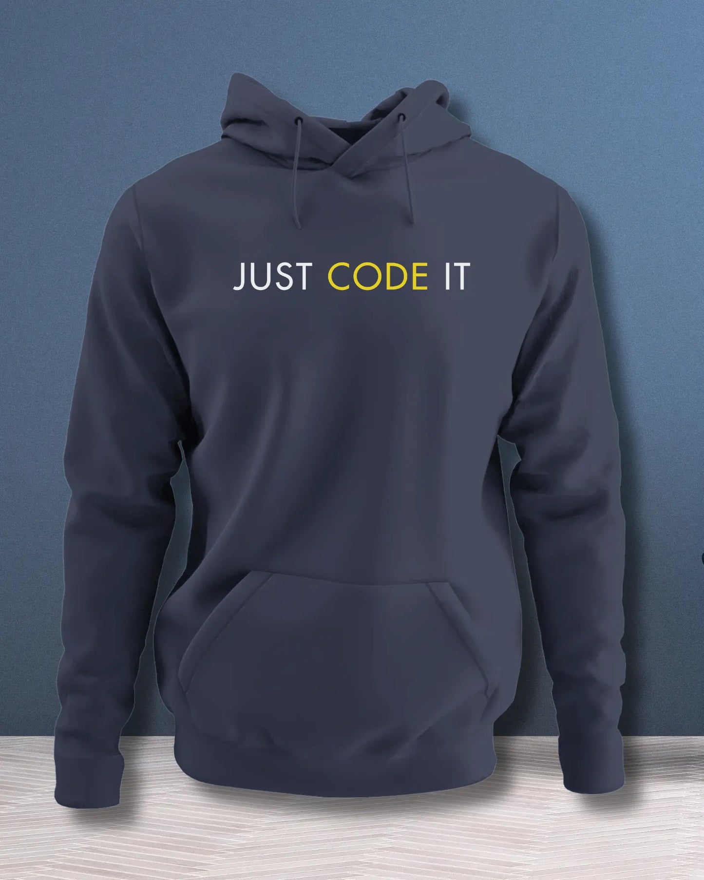 Just Code It - Effortless Style in a Coding Geek Hoodie by DevHero DevHero India
