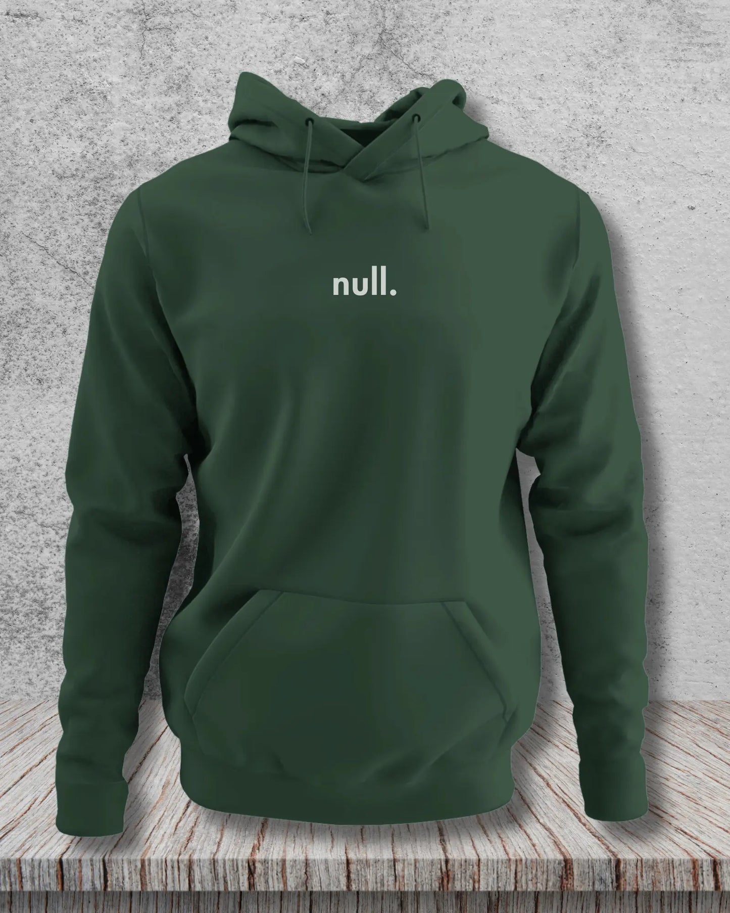 Null - Minimalist Coding Hoodie for Programmers by DevHero DevHero India