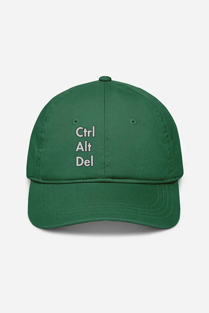 Ctrl+Alt+Del - Baseball Cap for the coders (Unisex) DevHero India