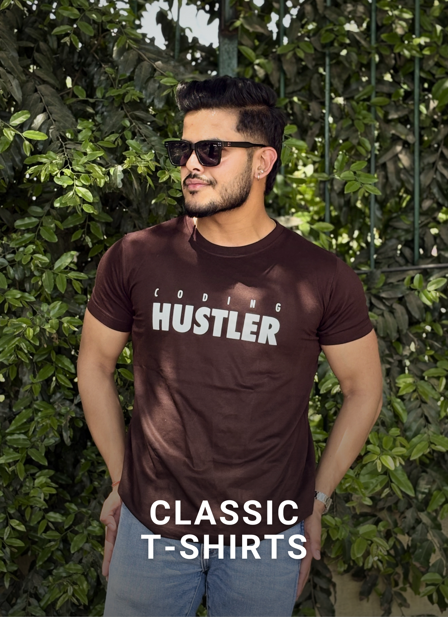 Round Neck T-Shirts for developers - DevHero India