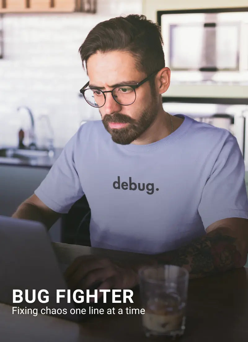 Round Neck T-Shirts for developers - DevHero India