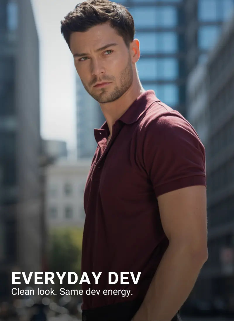 Polo T-Shirts for Programmers | Smart Casual Developer Wear