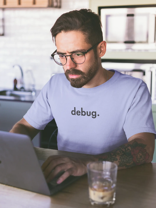 Debug - Unisex Classic Round Neck T-Shirt DevHero India